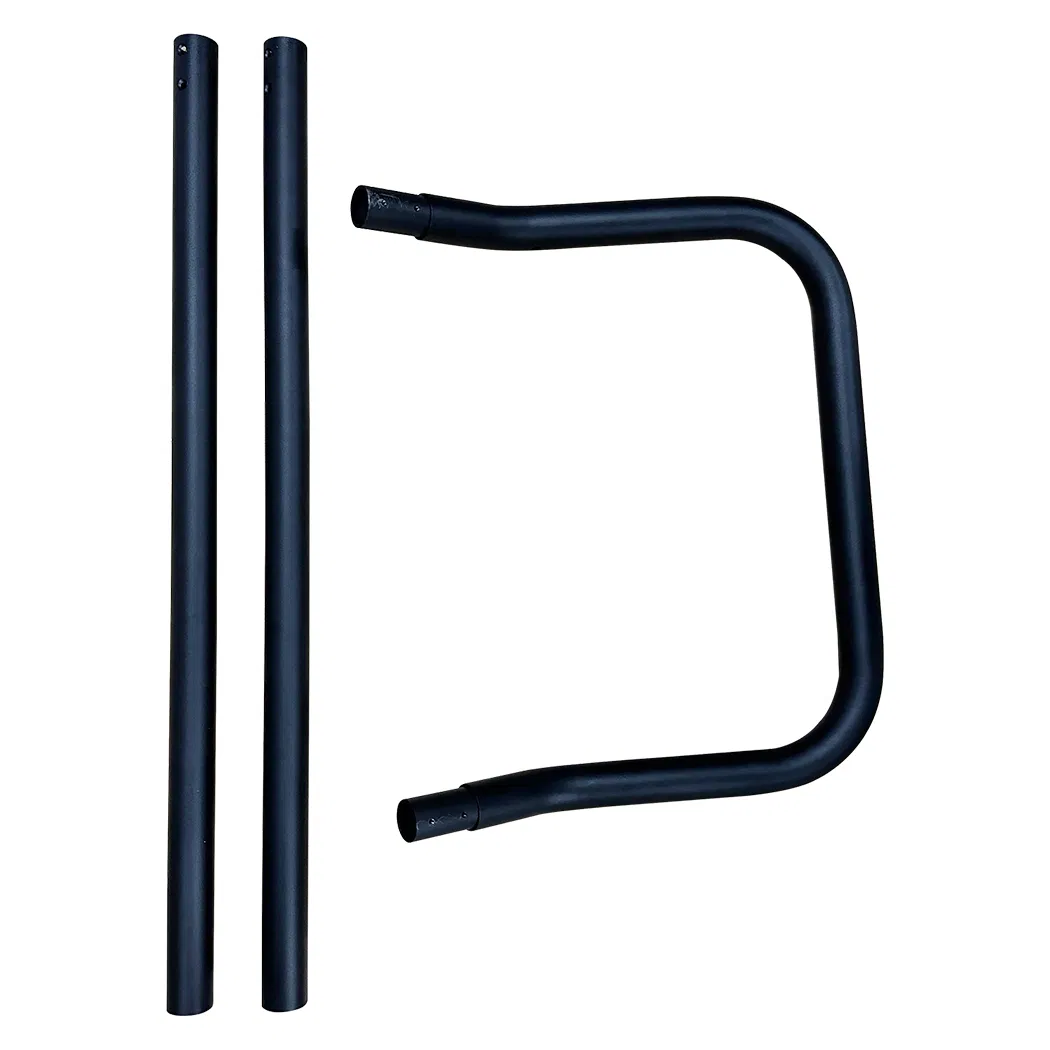 Manufacturer Custom Metal Excavator CNC Tube Bend Parts Iron Black Powder Coating Bends for Bus Accessories