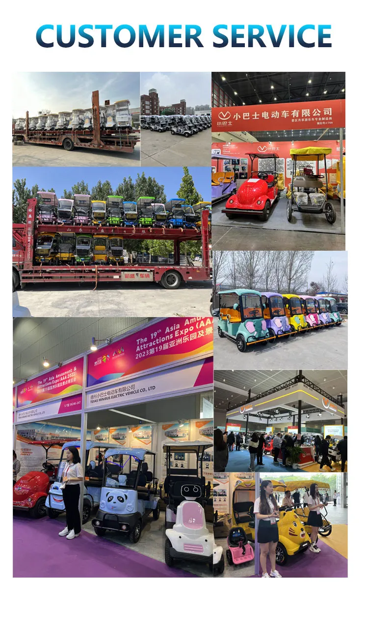 Quiet Operation Electric Drive Park Transportation on-Course Food and Beverage Service Electric Golf Cart