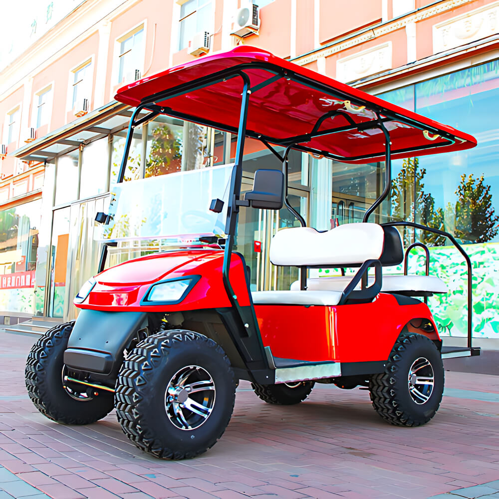 4 Seat Electric Golf Carts Cheap Prices Buggy Car for Sale Chinese Price Golf-Cart Big Wheel Lithium Golf Cart