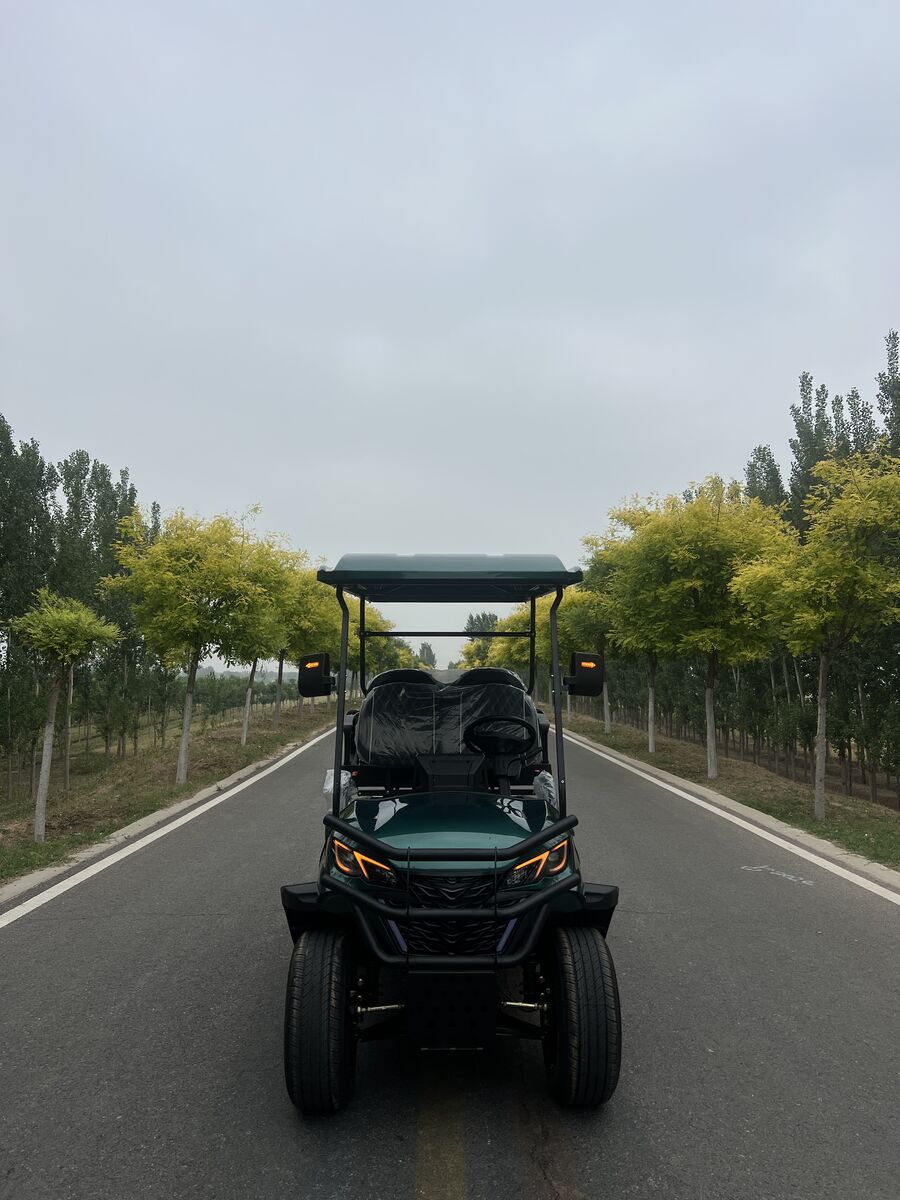 WELIFTRICH Cheap 72V Lithium Battery Fully Waterproof 4 Seater Folding Electric Golf Carts with 90km Range