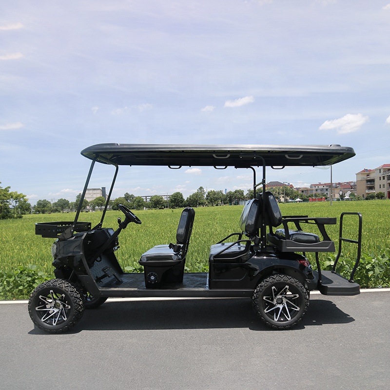 Wholesale Multi-functional 5KW 48V 6 Passenger 4 Wheel Drive Electric Golf Carts