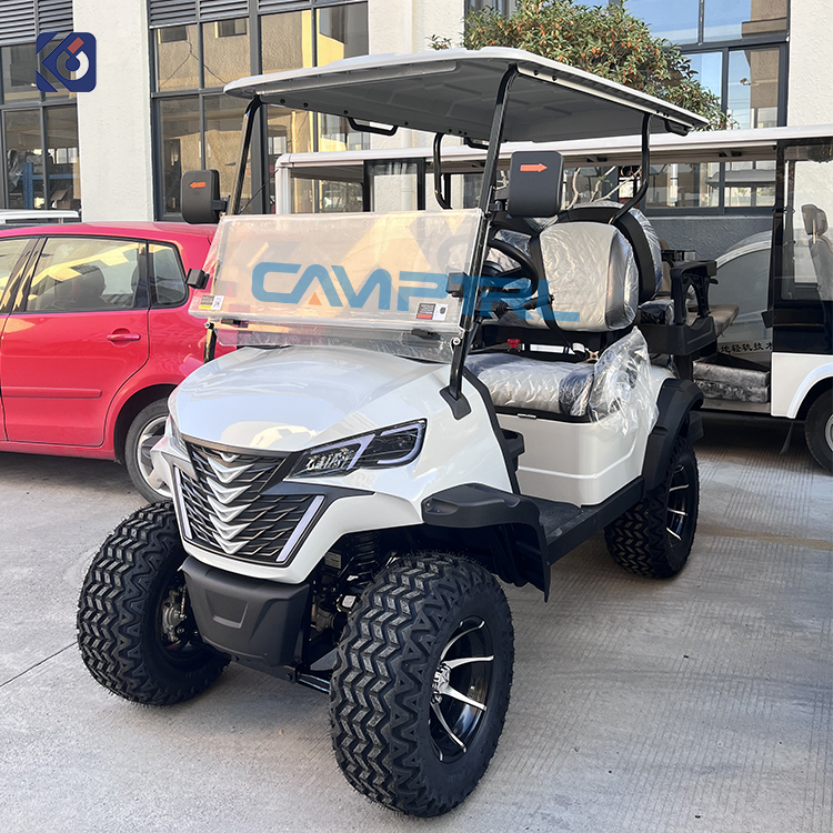 Camp Promotional 72v Golf Cart 4 Seater Electric Lithium Or Gas Powered Golf Buggy Cart Mini Club Car