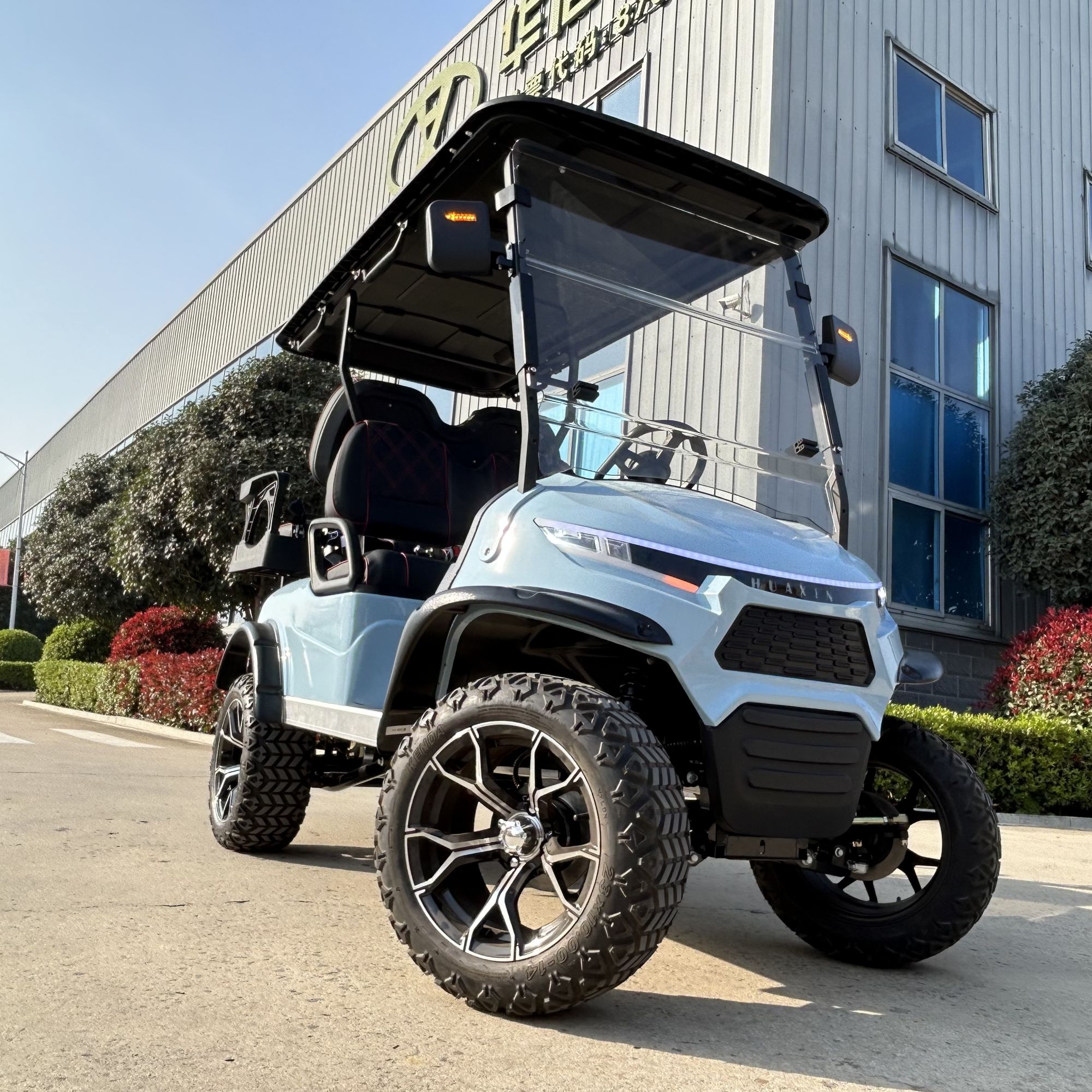 Electric Golf Cart Side