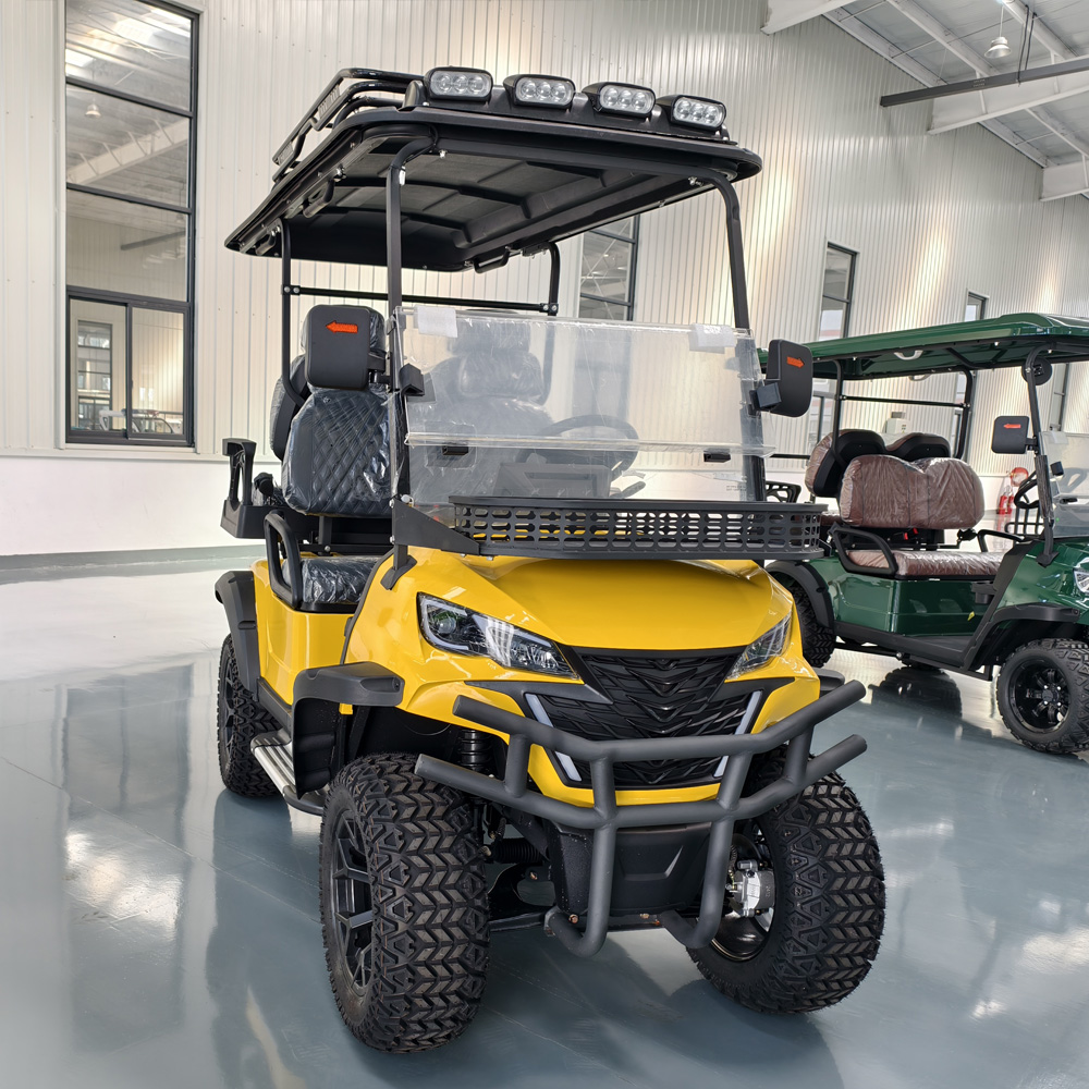 SEEWORLD Wholesale Hot Selling Smart Urban Mini New Energy 4KW AC Motor 70-90km Range 4 Wheel Club Electric Golf Cart for Sale