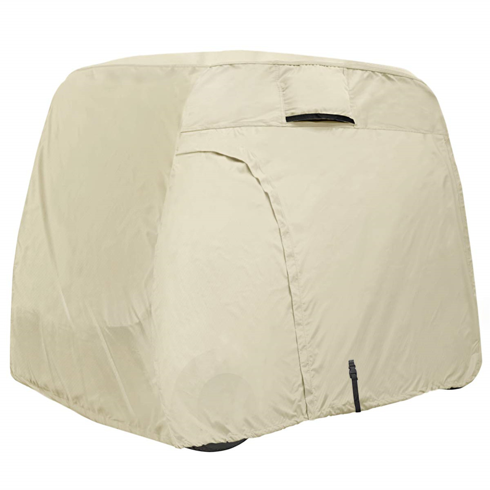BEELAND 600D Waterproof Golf Cart Cover Universal Fits for Most Brand 2/4 /6 Passenger Golf Cart