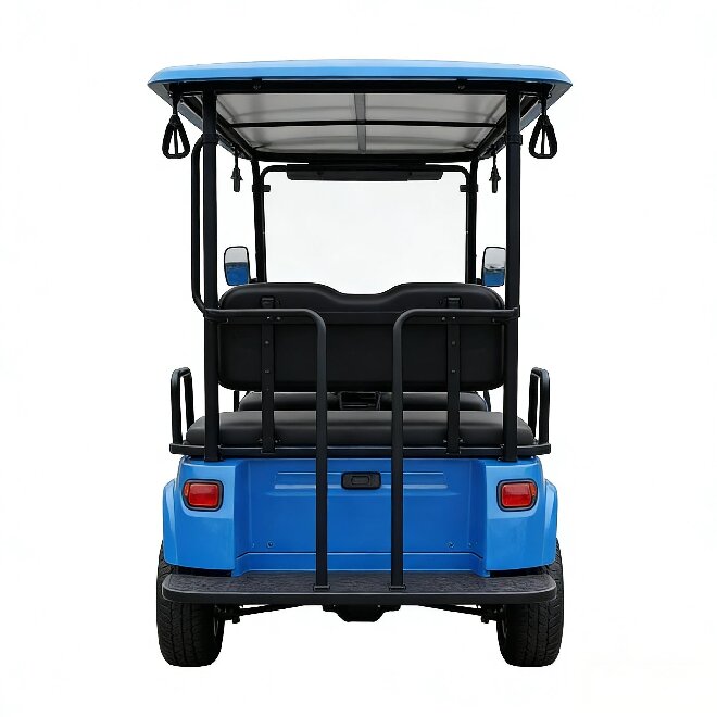 6-seat Passenger Electric Golf Cart 60v Multi-functional Vehicle, Suitable for Use in Resorts or Hotels, 6-seater Vehicle