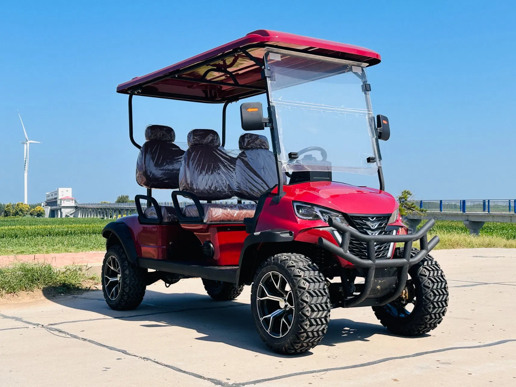 Winner All Terrain Lifted Street Legal Golf Cart with Lithium Battery