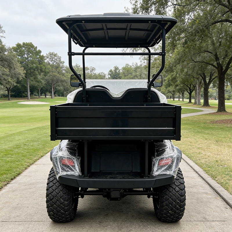 Heavy-Duty Gasoline 4 Stroke Golf Cart with Dual Hydraulic Damping 1-2 Seats 70-90km Range