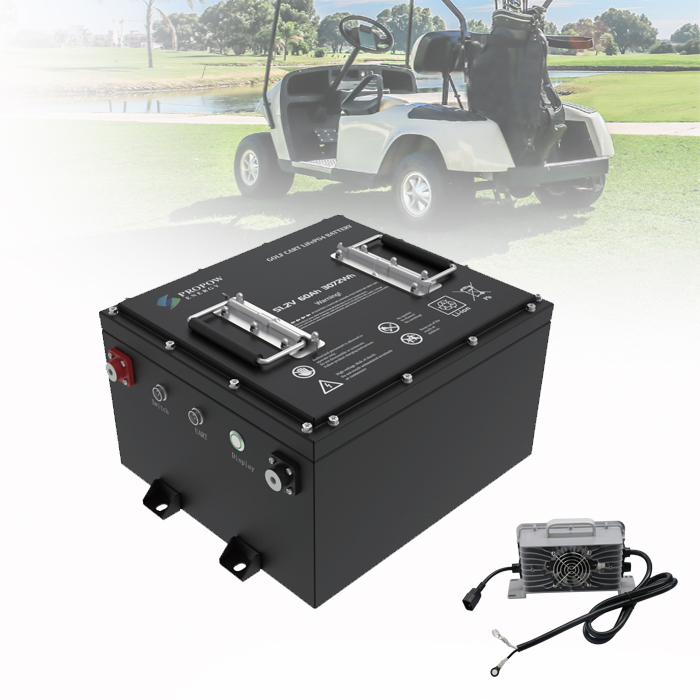 Cutting Technology Flexible Dimension 51.2V Lithium Golf Cart Battery 51.2v 105ah 51.2v 60ah Golf Cart Battery