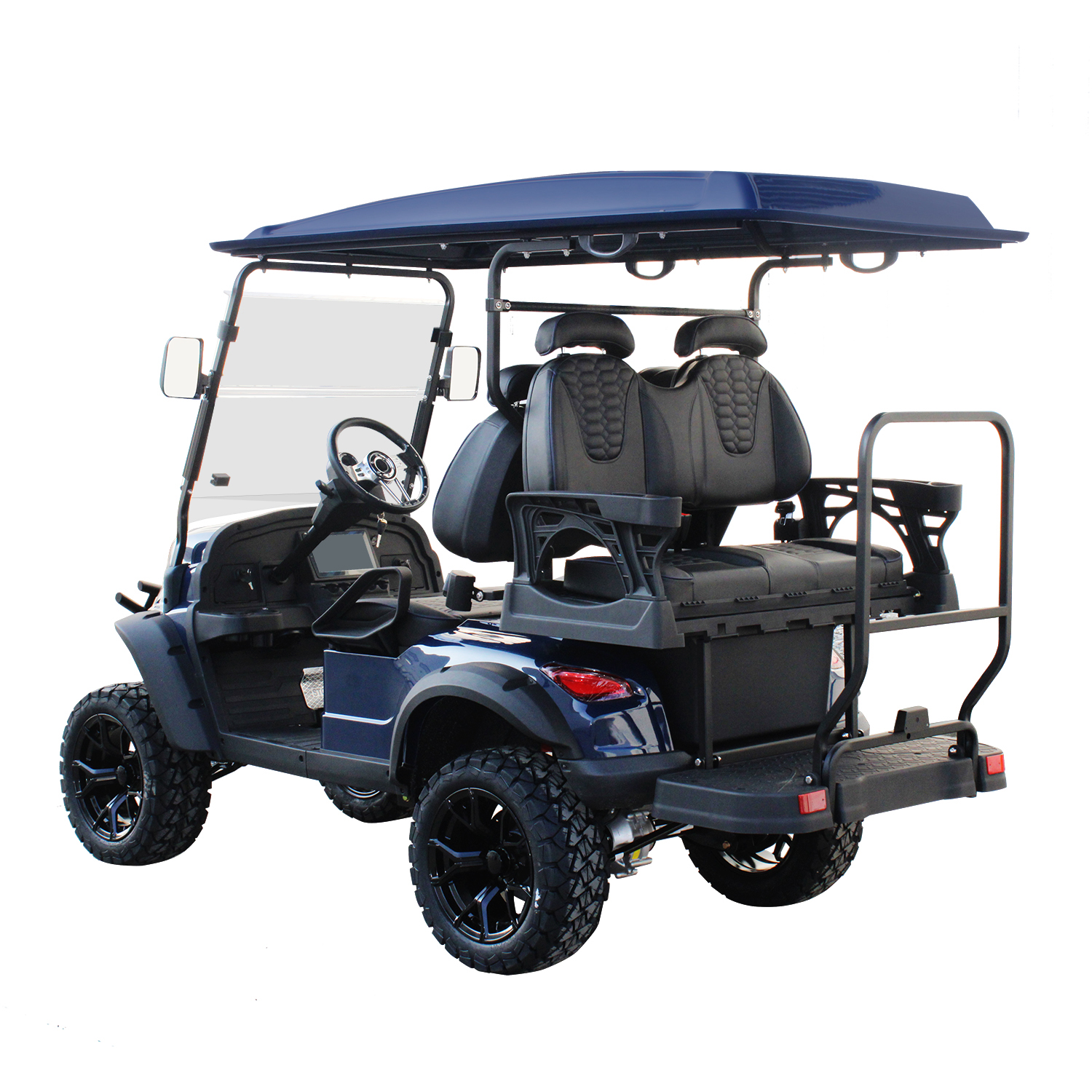 OEM Golf Hunting Buggy Car Utility Vehicles 4 Seaters Off Road Electric Golf Carts With Lithium Battery