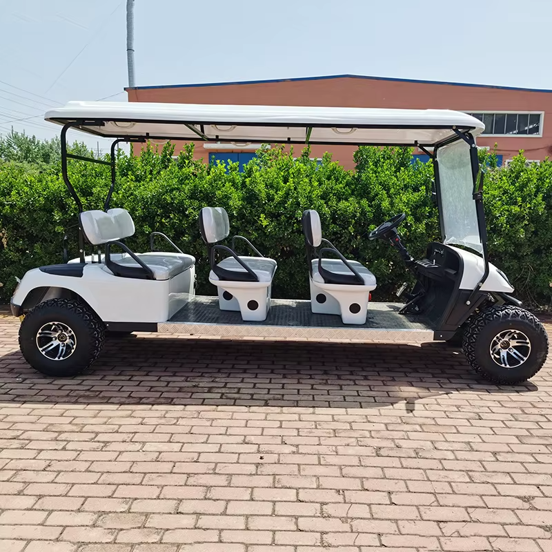 Most Popular 6 Seat Lithium Golf Cart With 6 Passenger Capacity Manufacture's Competitive Price Sightseeing Car