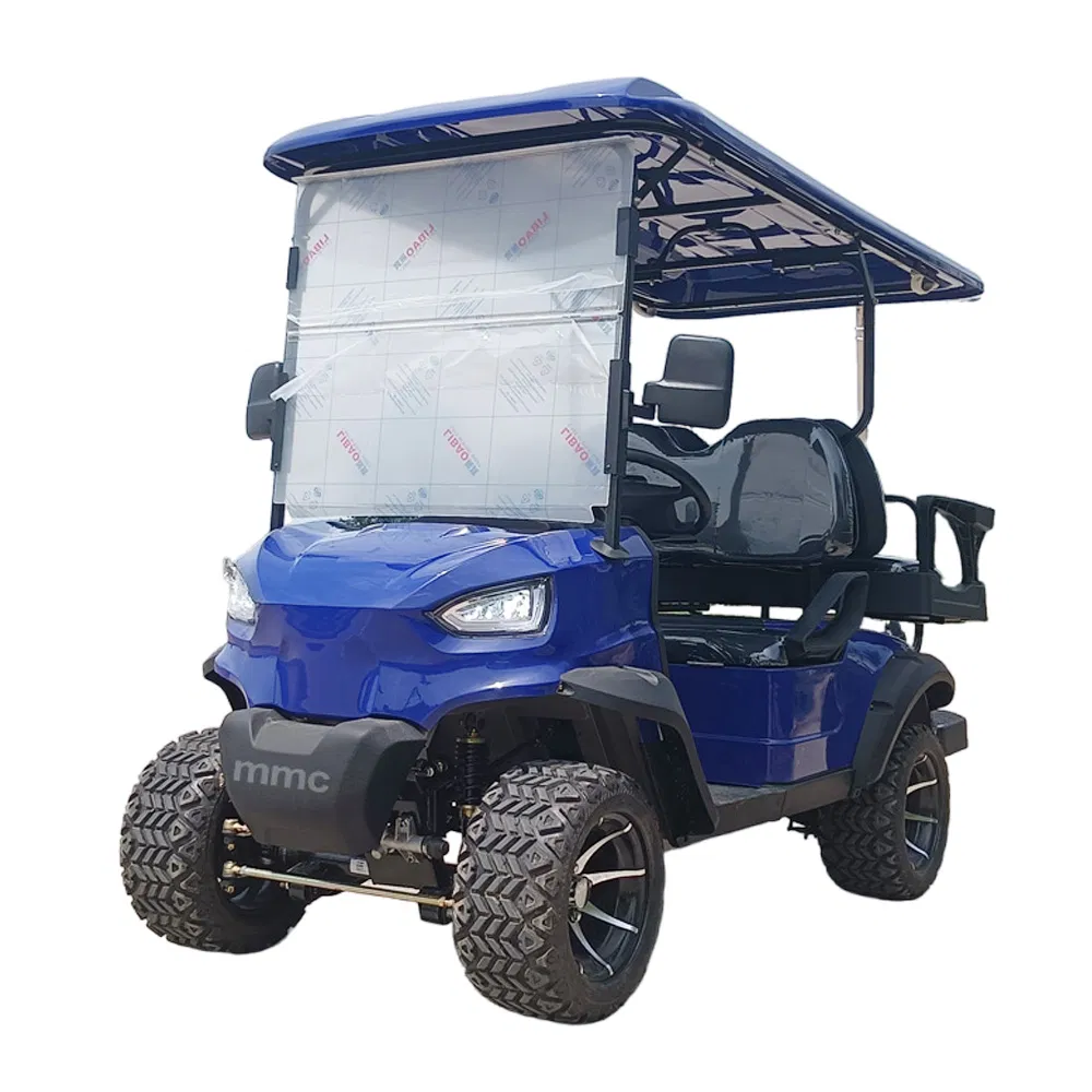 Luxury 2+2 Electric Mini Car 4 Seater Lithium Battery Operated Golf Cart