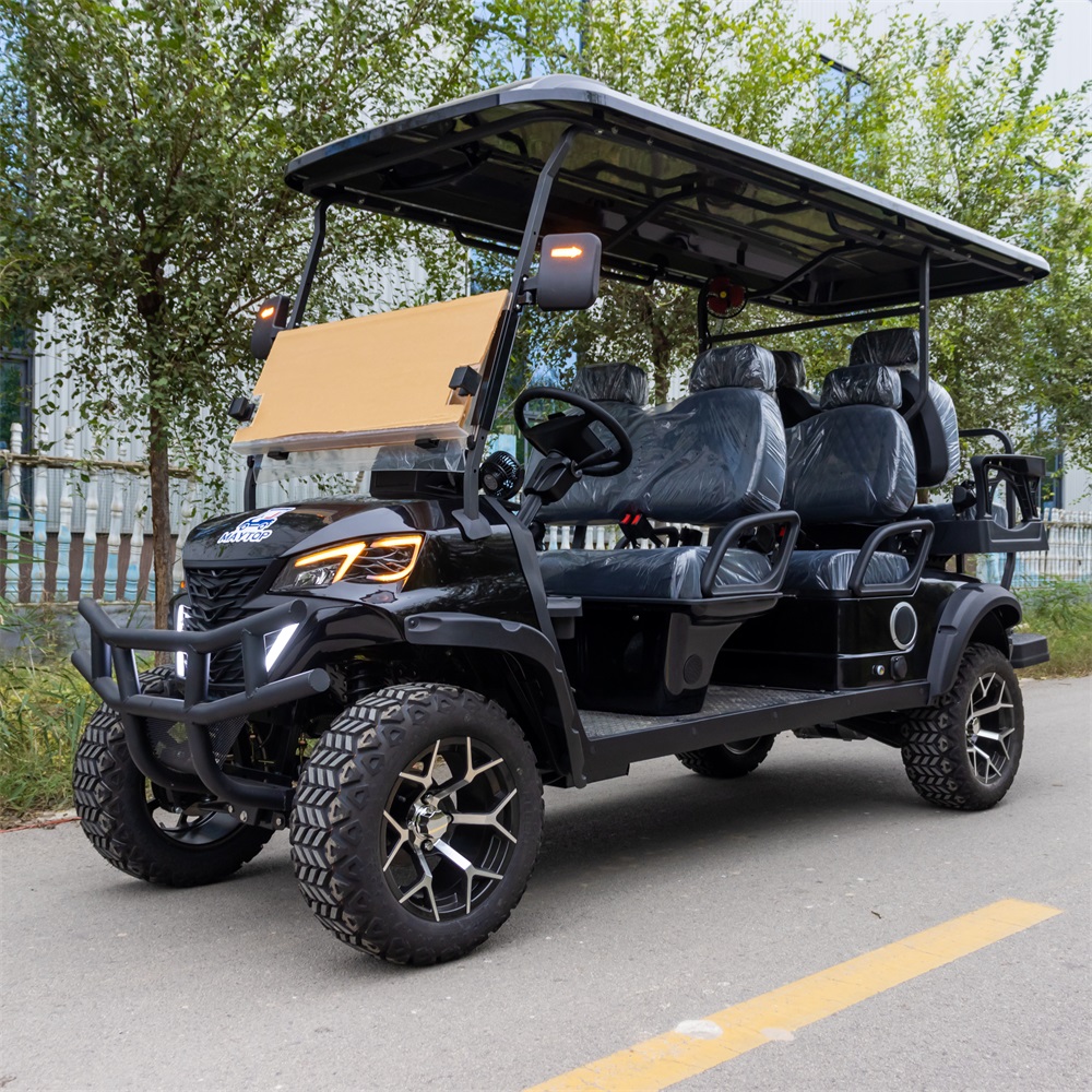 4x4 Seater Off-Road Golf Car Street Legal 72V Electric 2+2 4 Seater Off Road Buggy Lithium Battery Mini Golf Cart