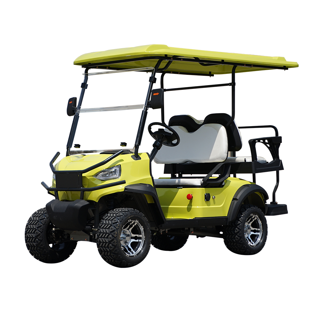 New Model 4 Passenger Golf Cart Full Set with Enclosure Bag Holder Charger Ready for Sale