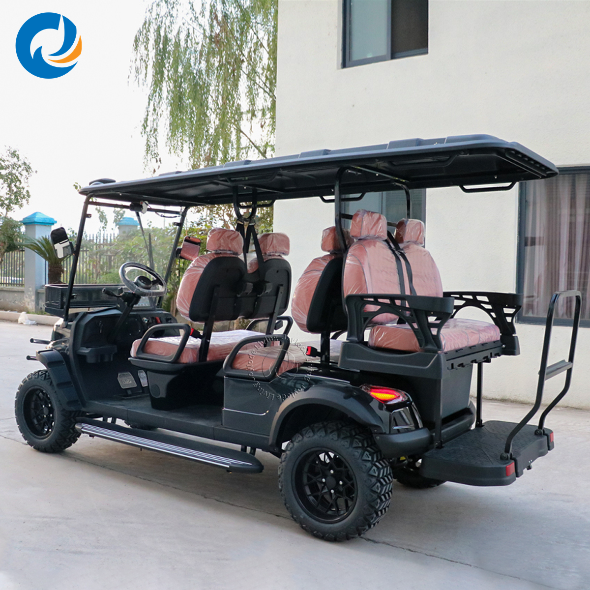 Independent Suspension 3-4 Passenger Electric Sightseeing Golf Cart Dune Buggy Multi-purpose Vehicle Road Legal