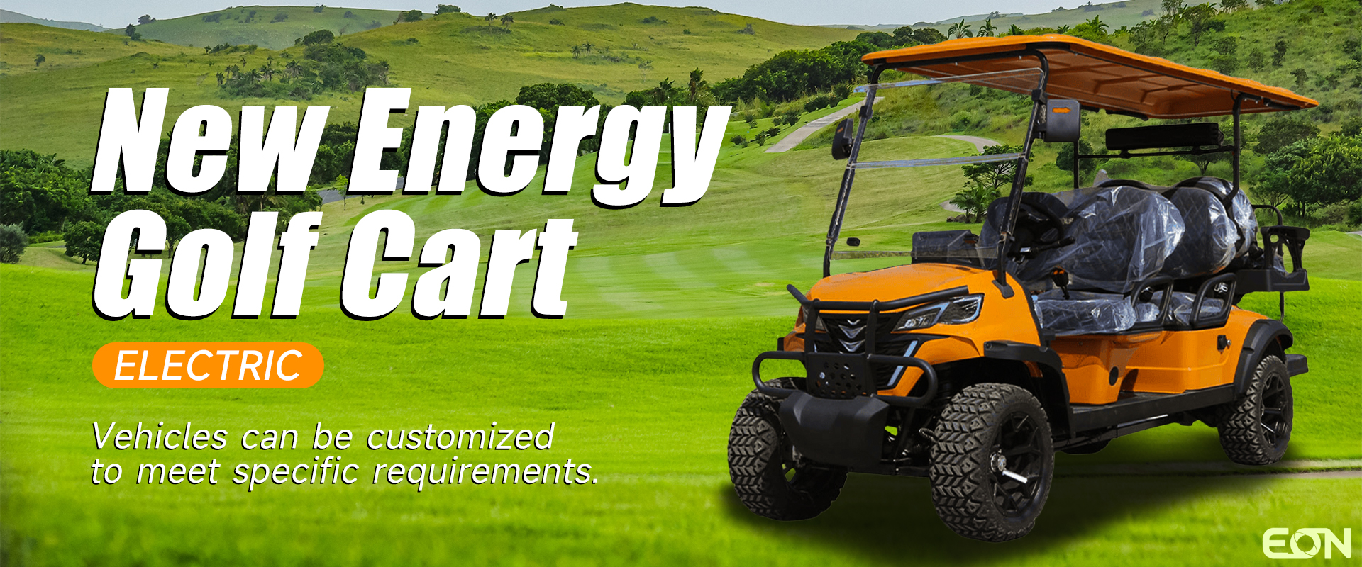 Golf Cart Banner