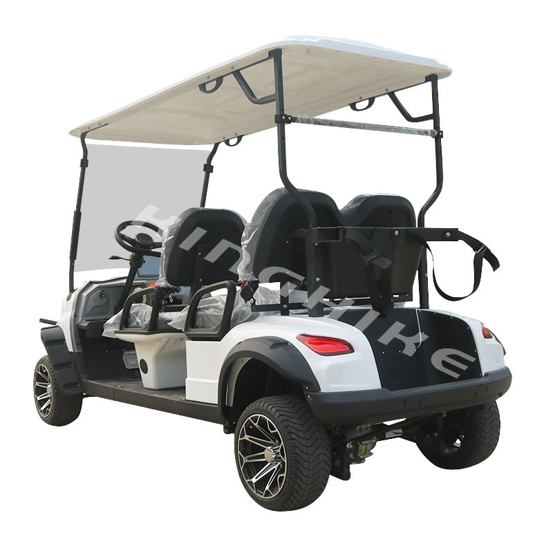 Electric 48V 4 Seater Golf Cart with Comfortable Seats for Golf Course