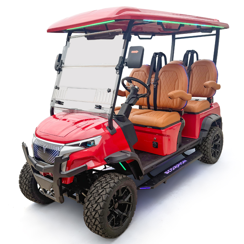 Leather Steering Wheel for Golf Cart