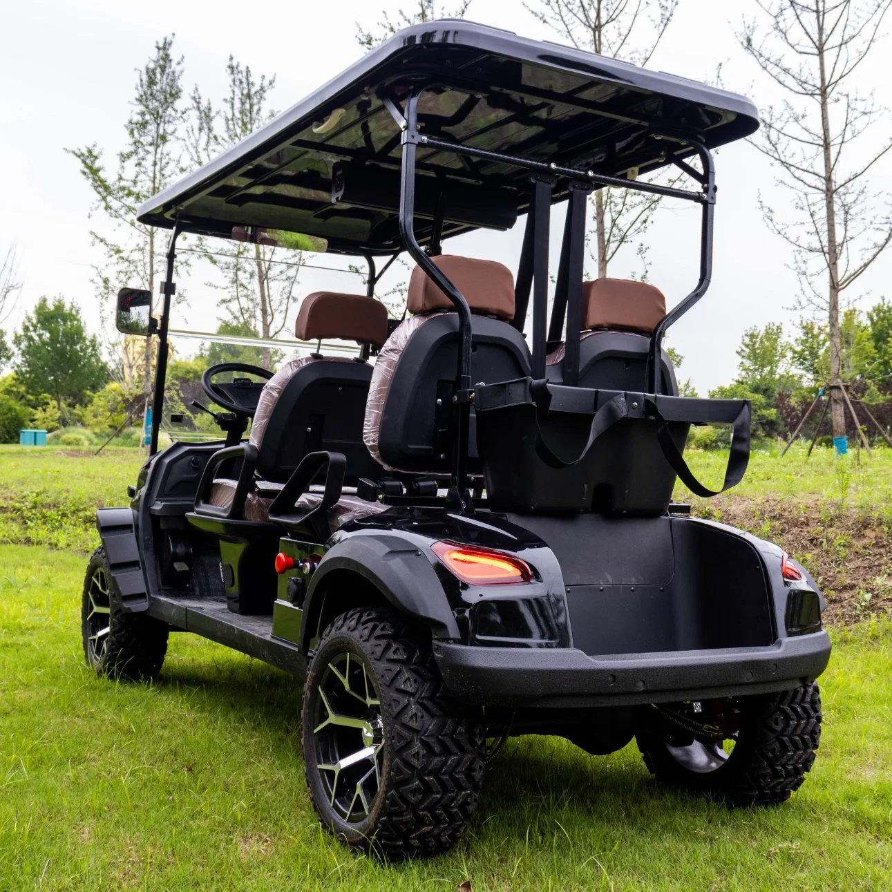 CE Approved Luxury Design off-Road Carts Electric with Folding Windshield 2/4/6 Seats Golf Cart