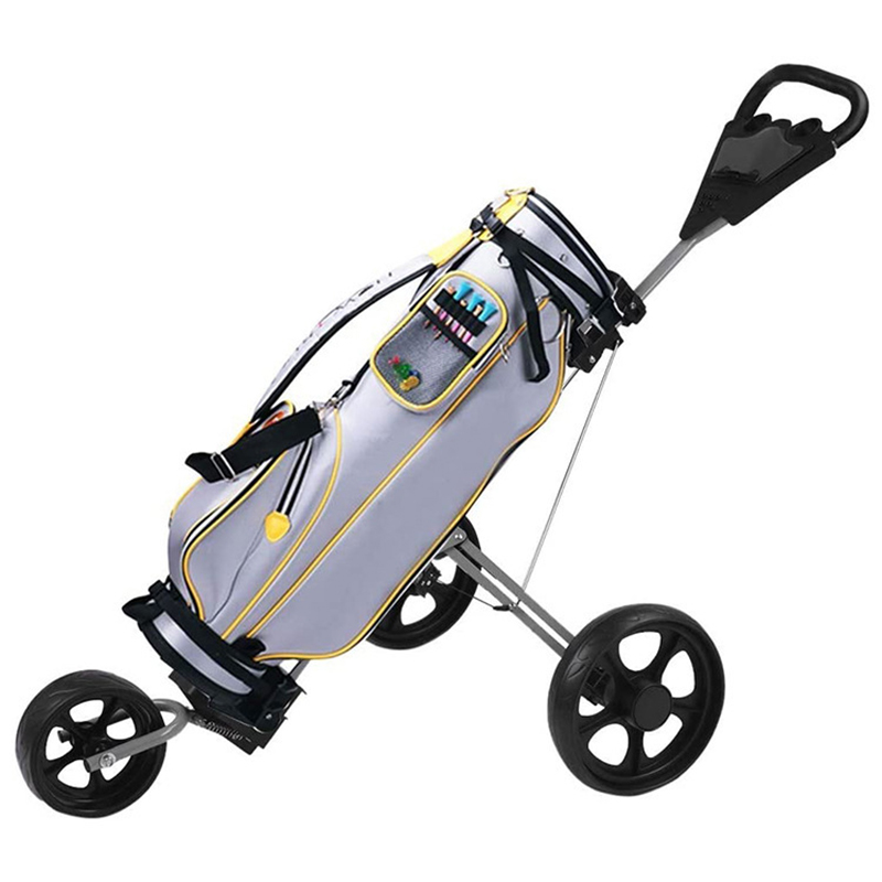Best Seller Durable Three-Wheel Golf Carts Popular Golf Trolley With Custom Logo