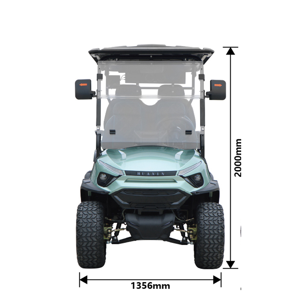 Factory Outlet 4 6 Person Seat Lithium Battery Folding Electric Golf Carts with CE Certificate Custom Electric Golf Carts