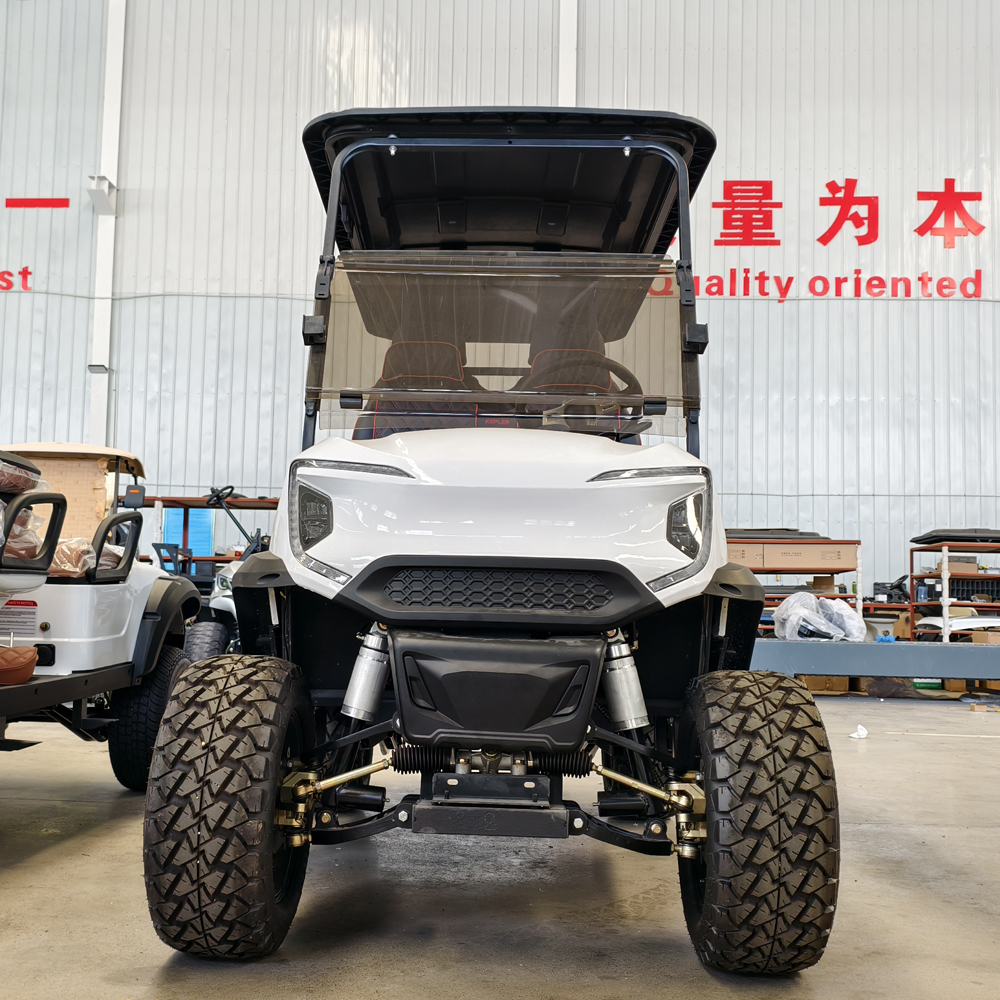 SEEWORLD CE Certified New Energy Mini 4 Seats Electric Golf Cart with 48V 150Ah Battery 30-50Km/h Speed Hot Sale in Egypt