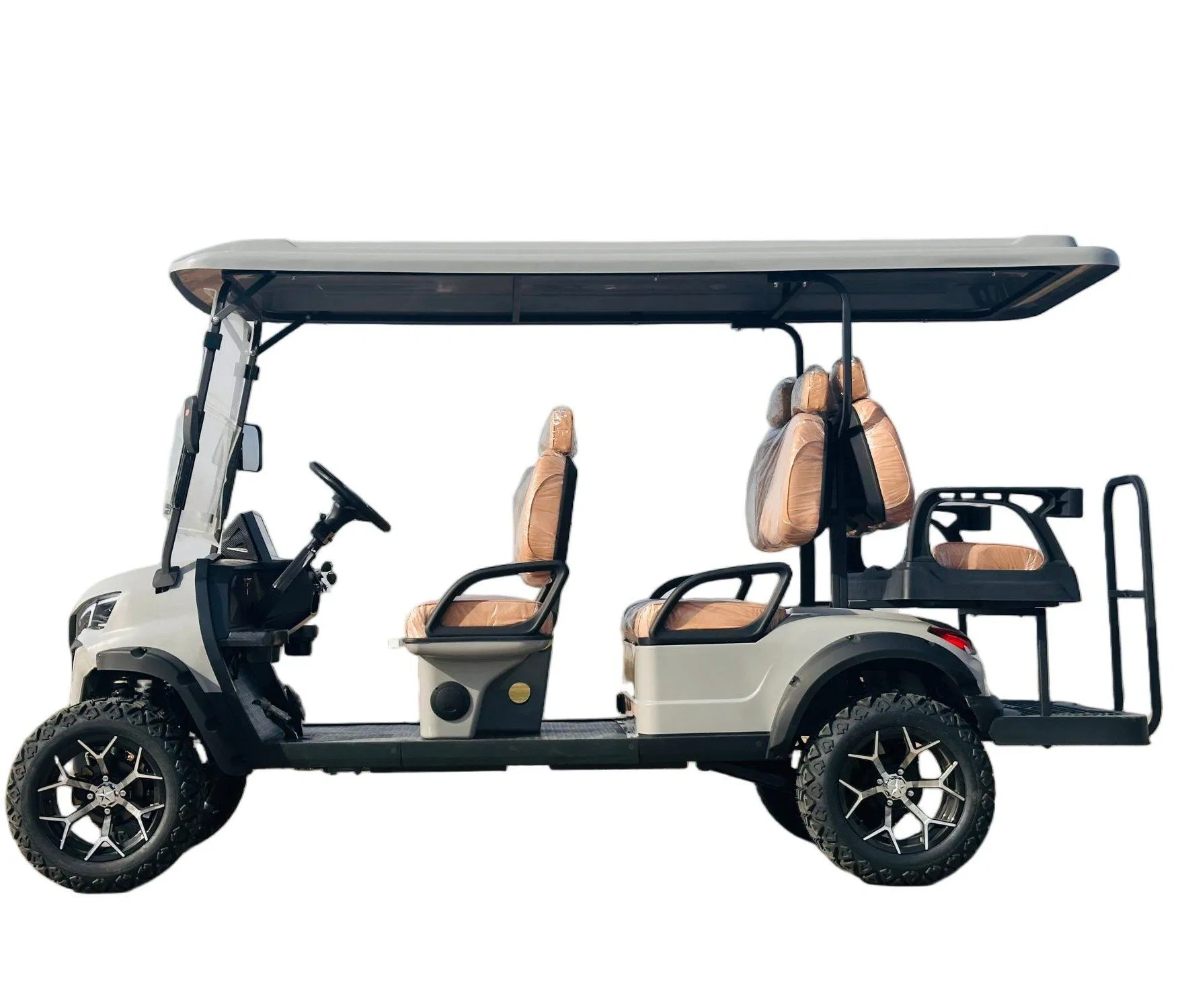 Premium Electric Vehicle Cart 6-Seater Electric Golf Cart Golf Trolley for Effortless Course Travel Golf Course Go-Carts