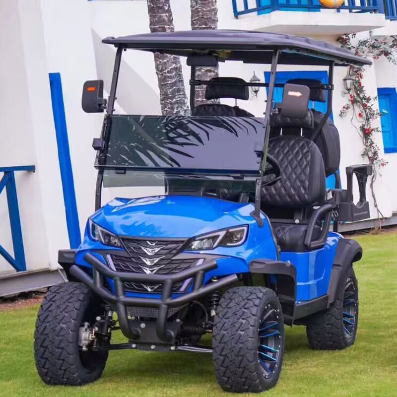 2025 Cheap Price Club Car Lifted 4 Passenger Electric Golf Cart With 4 Seats Hunting Golf Cart
