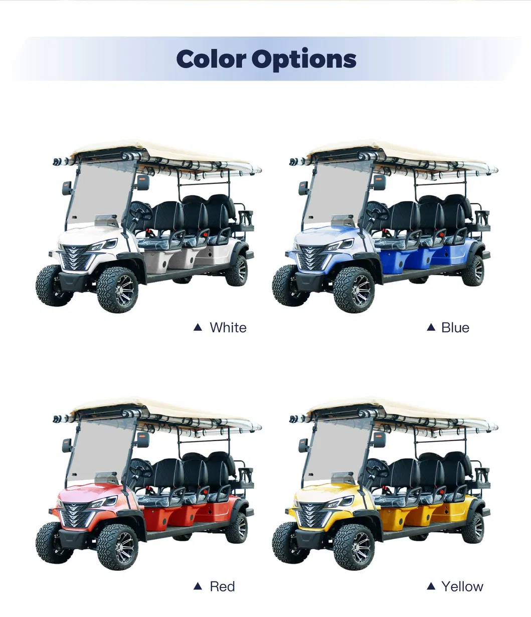 Electric Golf Cart Side View