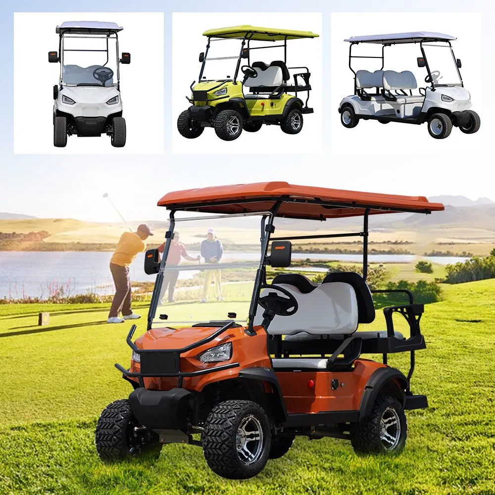 Stylish Lifted Golf Carts: 6-Seater Electric Luxury Ride