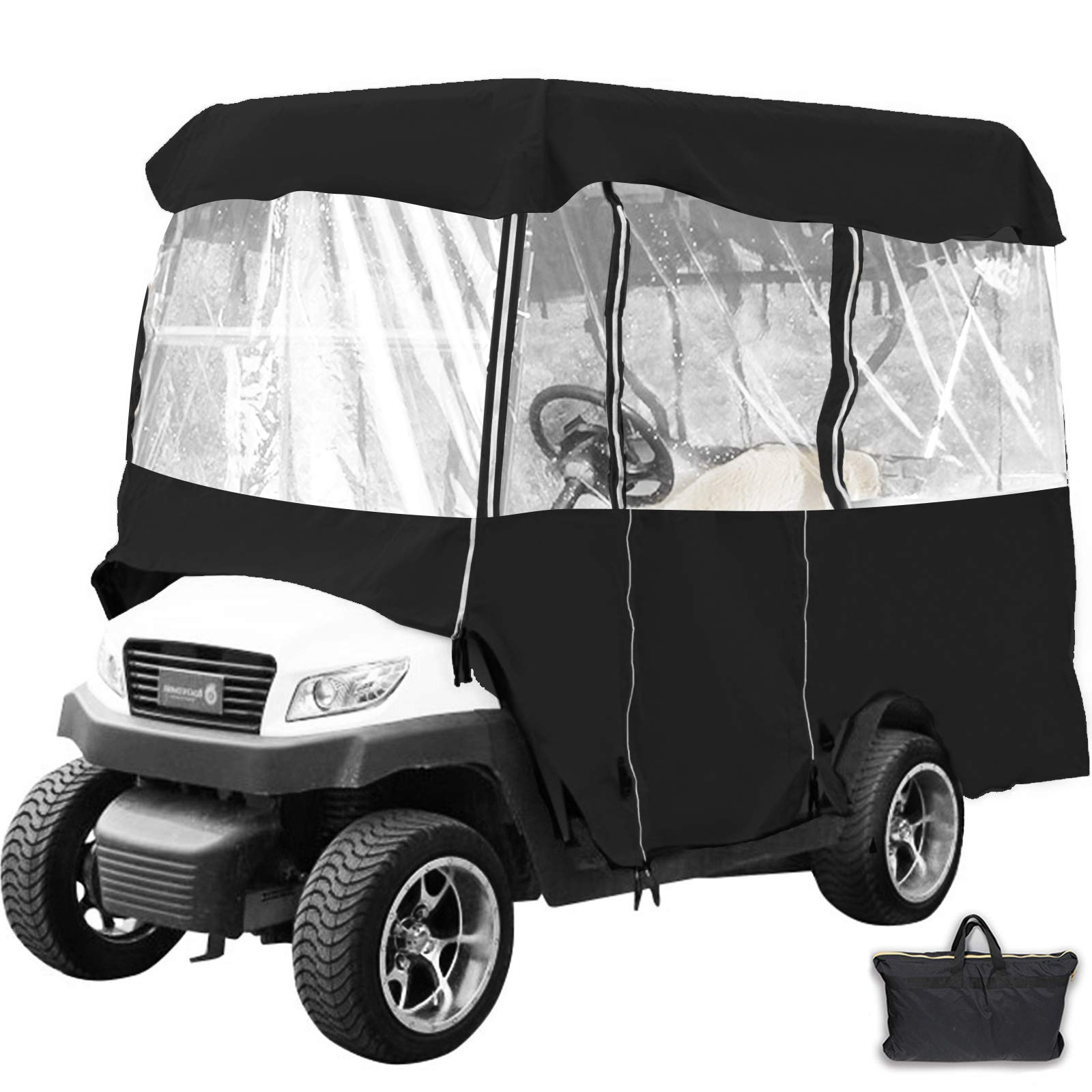 Golf Cart Accessories Golf Cart Driving Waterproof Enclosure Golf Cart Rain Weather Cover