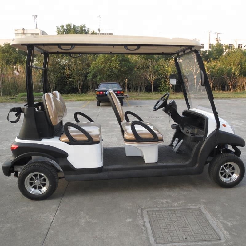 CE Approved 4 Passenger Electric Fleet Golf Cart