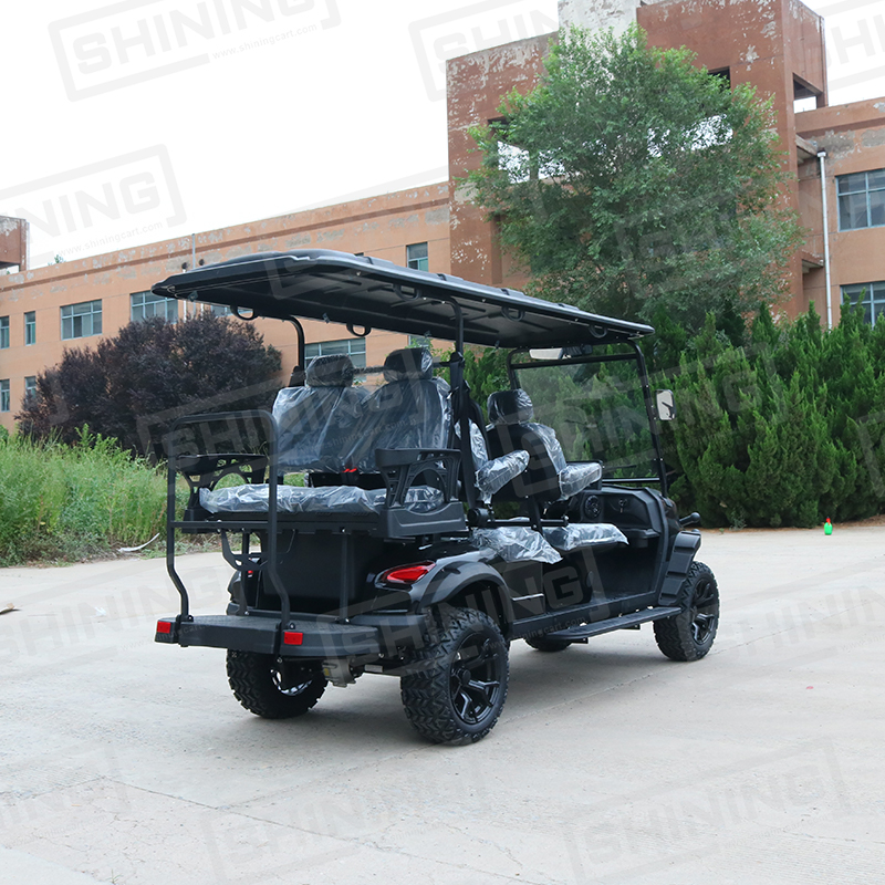 Shininglsv 6 Seater Golf Carts Electric Golf Buggy 6-seater Personal Transport Vehicle Golf Cart