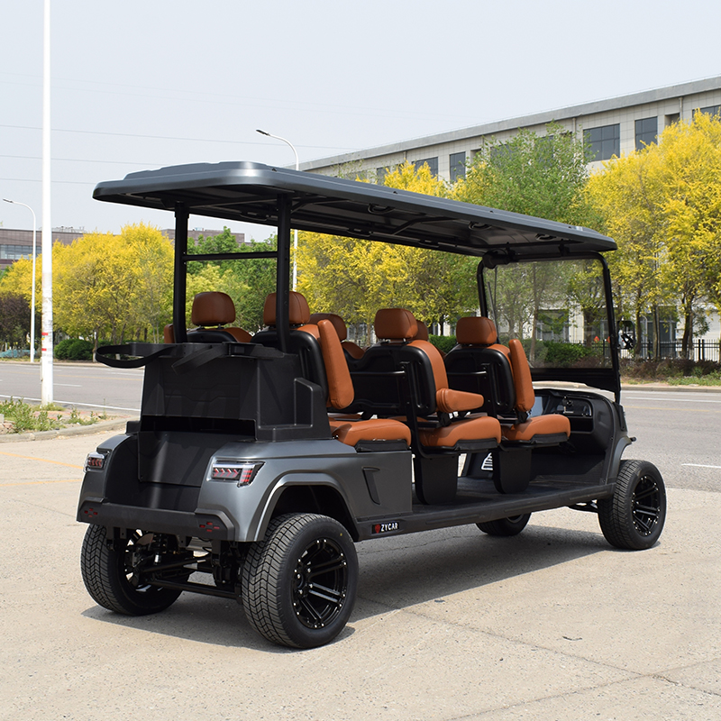 Factory Supply Popular Golf Car Custom Electric Golf Cart 6 Seater Golf Buggy for Resort