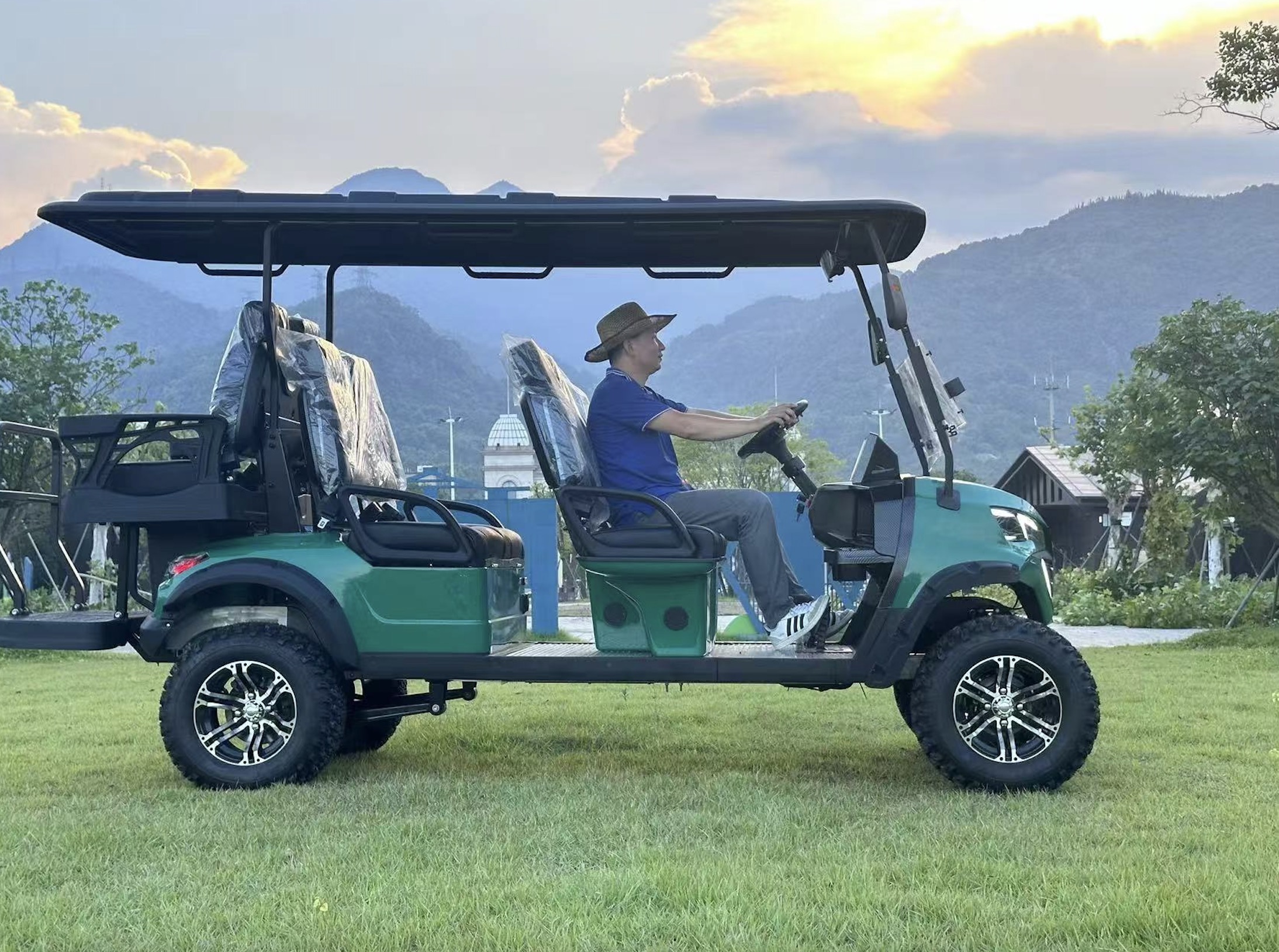 Electric Golf Cart View 1