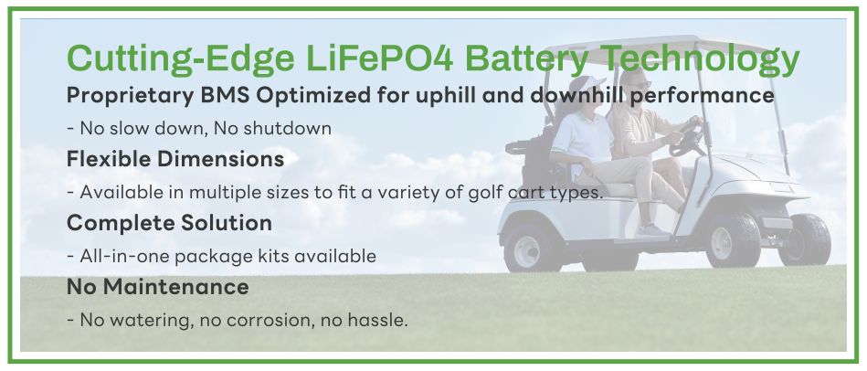 Cutting Technology Flexible Dimension 51.2V Lithium Golf Cart Battery 51.2v 105ah 51.2v 60ah Golf Cart Battery