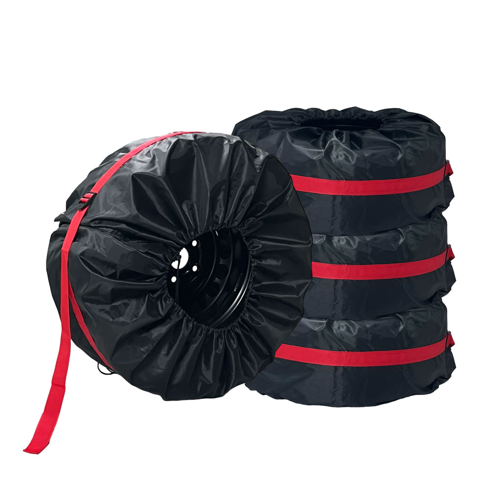 Wheelsky Hot Selling Car Tire Protector Cover Waterproof Wheel Storage Tote Bag Polyester Tire Cover