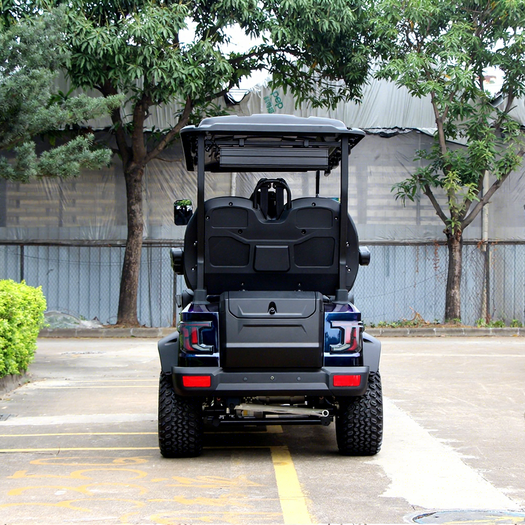 Custom Street Legal Modern 48V/5KW AC Motor RHD Electric 5kw Golf Cart 6 Seater Lithium Lifted