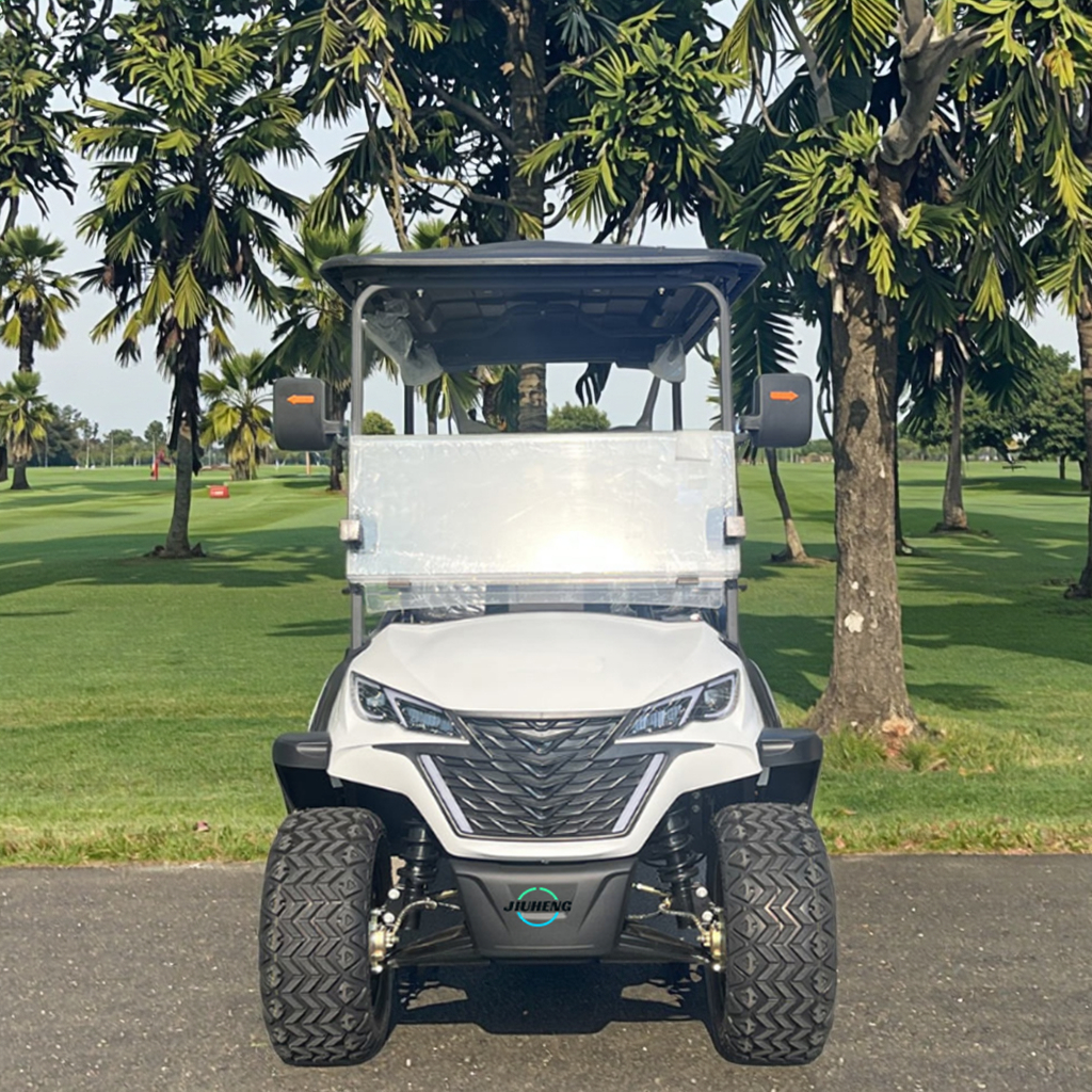 2026 Customized 72V Electric Golf Cart CE Certified Powerful Electric Vehicle for 4 Seaters for Farmer's Club Sightseeing