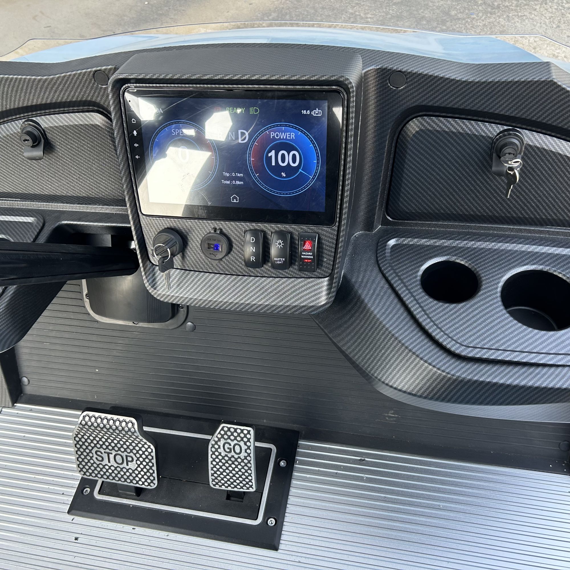Electric Golf Cart Front