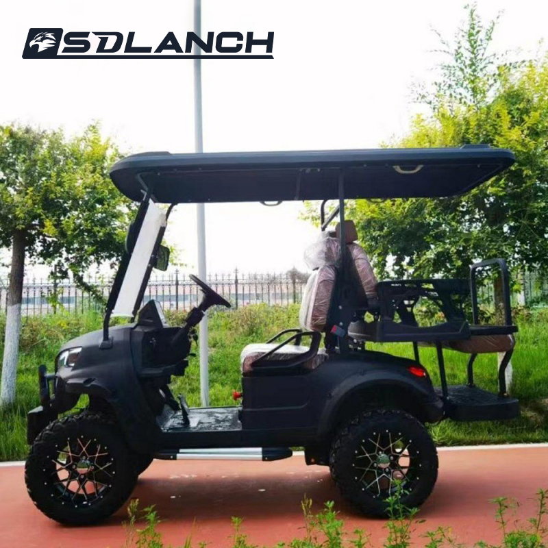 Electric Buggy Car Hunting Club Utility Trolley Course New Arriveal Exclusive Partner New Design Factory 2 Seat Sightseeing Bus Club Golf Buggy Hunting Cart