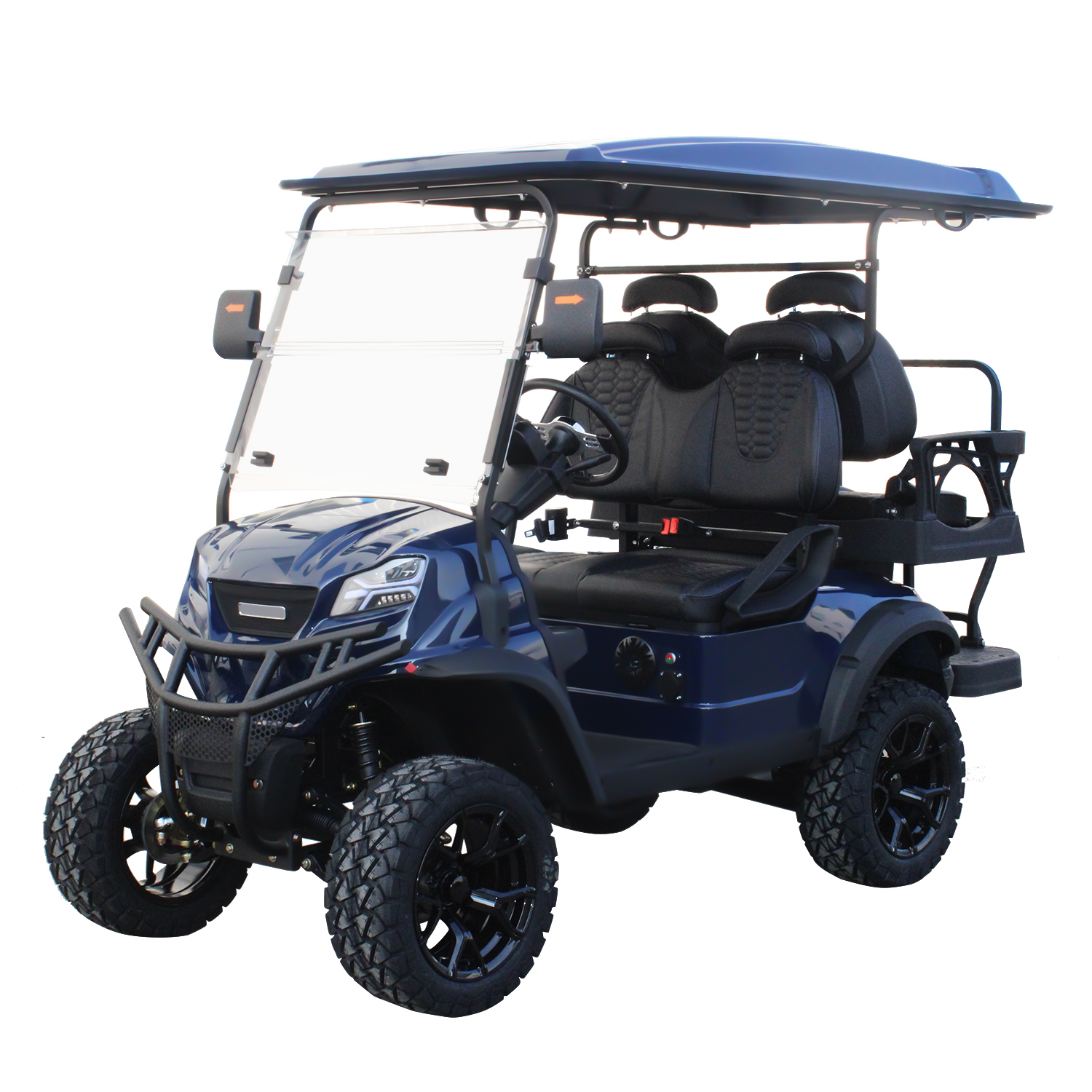 OEM Golf Hunting Buggy Car Utility Vehicles 4 Seaters Off Road Electric Golf Carts With Lithium Battery