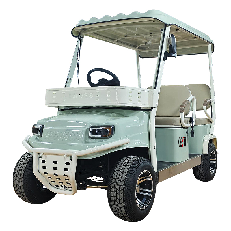 Off-Road Mini Four-Wheel Electric Golf Carts 48V Battery 4 Seater 30-50km/h 90km Range 20% Grade Disc Brakes Inbol Motor CE/DOT