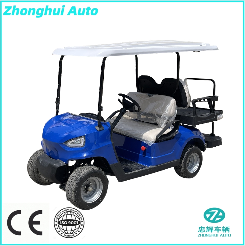 Camp Luxury off Road Electric Golf Carts Sightseeing Club Car 72V Lithium Battery Golf Buggy