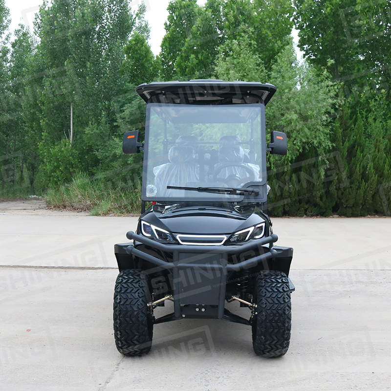 Shininglsv 6 Seater Golf Carts Electric Golf Buggy 6-seater Personal Transport Vehicle Golf Cart