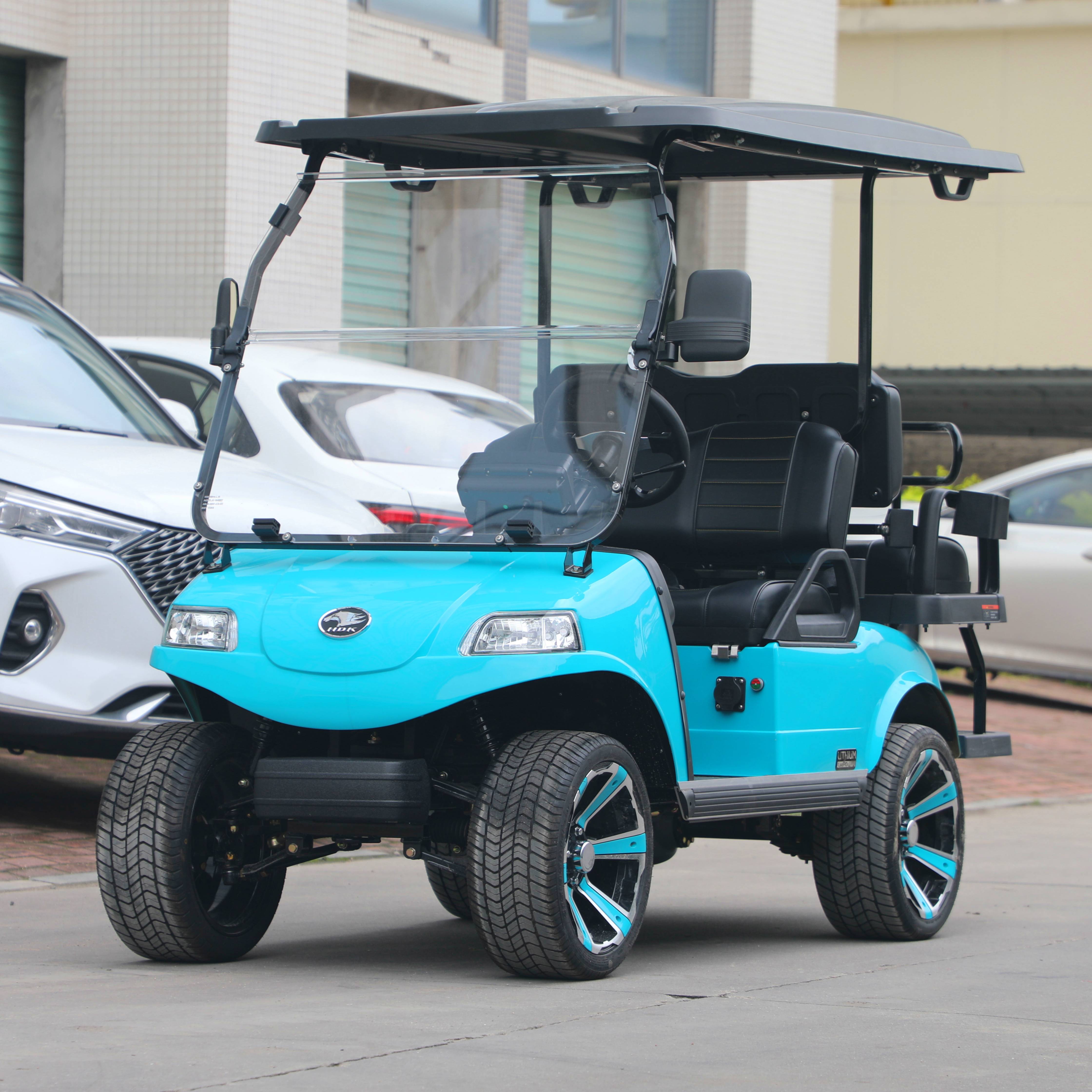 New Hot Selling Big Scooters 4 Seats Off-road Buggy for Sale HDK EVOLUTION Electric Golf Cart