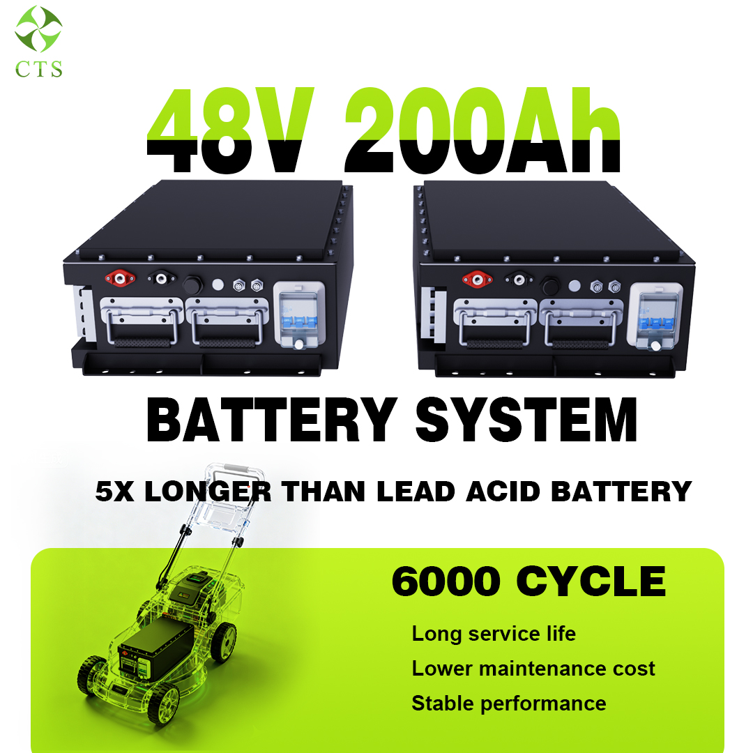 48V 72V 96V Batteries Lifepo4 Golf Cart Lithium Ion Battery Pack for Electric Golf Cart Club Cart Forklift RV Boat