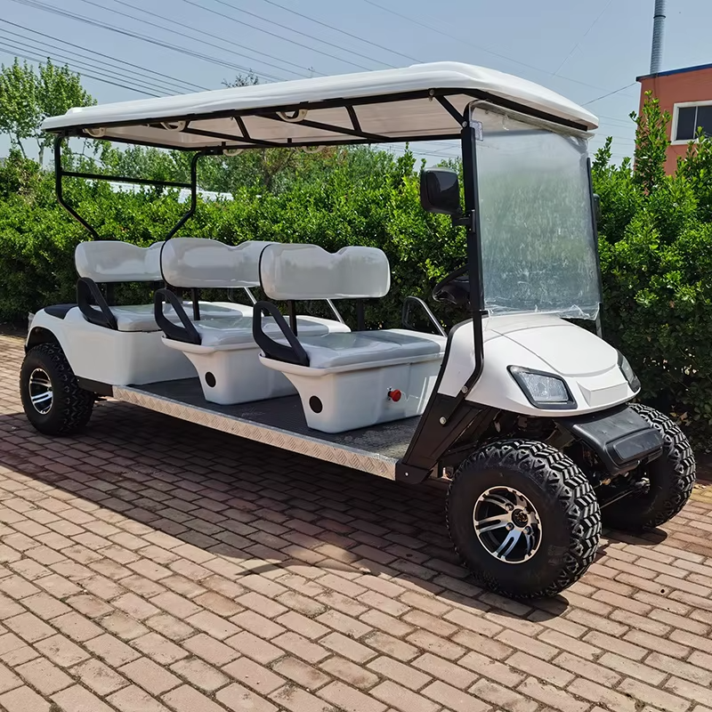 Most Popular 6 Seat Lithium Golf Cart With 6 Passenger Capacity Manufacture's Competitive Price Sightseeing Car