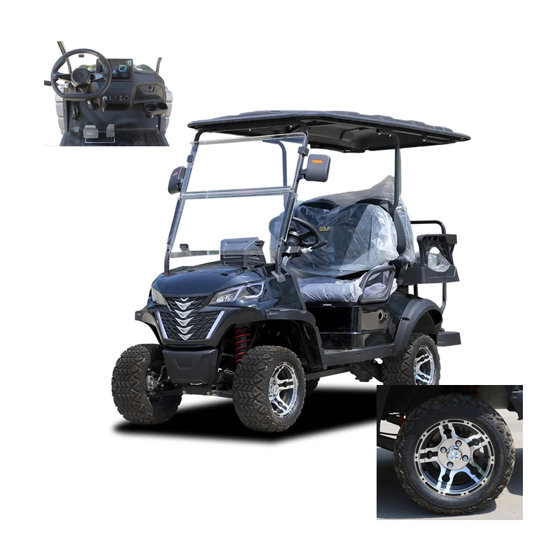 Affordable Club Chinese Electric Golf Cart Car For Sale 72V Lithium Custom Comfortable 4 Seats Electric Golf Carts