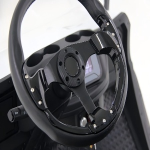 Leather Steering Wheel for Golf Cart